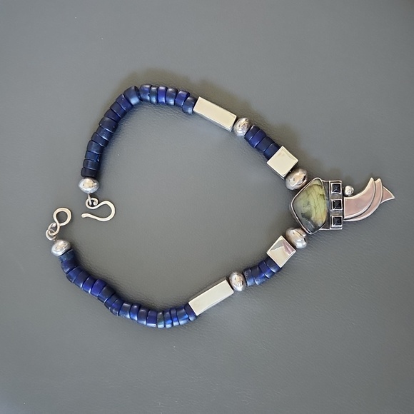 Anne Forbes Sterling Necklace Taos NM - Picture 2 of 8